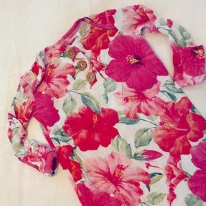 Hibiscus Posh Peanut gown